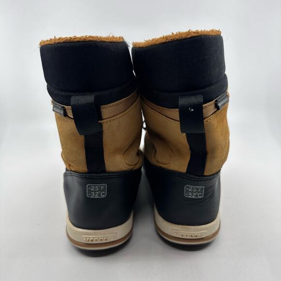 Merrell Snowbank 2 Waterproof Boots MY56187 Mens US 4M Gold/Black Lace-Up Thermo - Picture 6 of 11